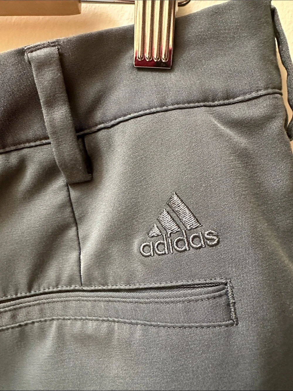adidas Men’s Performance Golf Shorts in Slate Gray - Picture 2 of 5